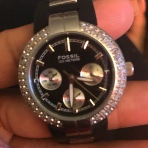 Fossil black watch